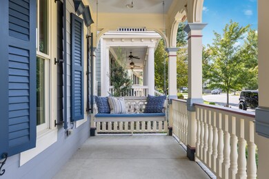 Perfect spot for this porch swing