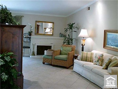 Wonderful living room with cozy fireplace