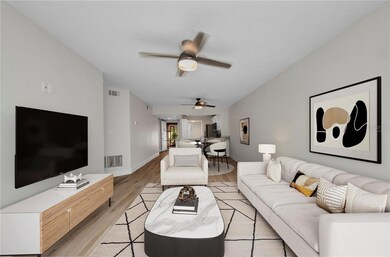 Virtually Staged Living Area