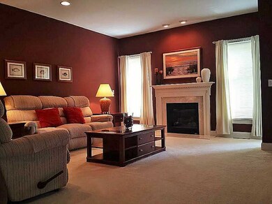 Den/Family/Great Room. With Gas Fireplace