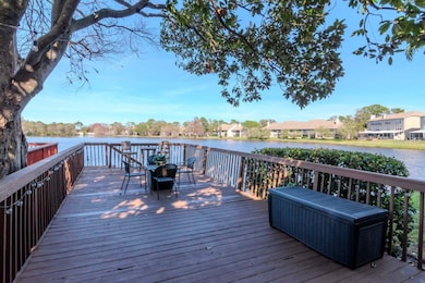Dock and view of the pond.