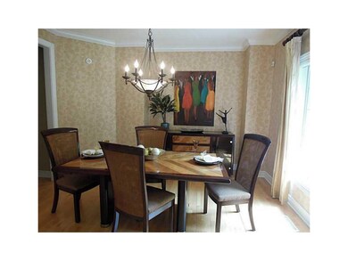 Formal Dining Room. Oak flooring