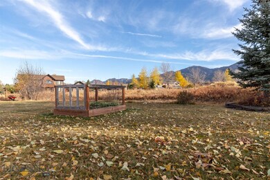 Back vegetable garden - great views to the Bridger