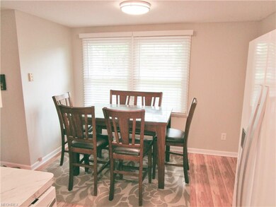 Enjoy meals in this spacious eat-in kitchen.