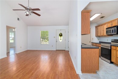 Flowing floor plan