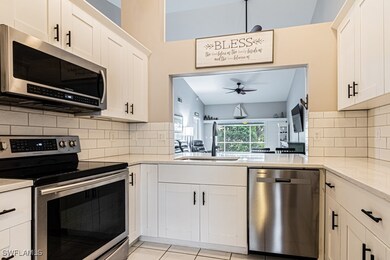 Kitchen featuring appliances with stainless steel