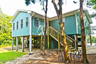 Rear of house