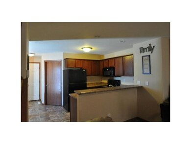 Living Room. Looking into kitchen