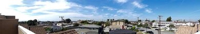 view from rooftop deck