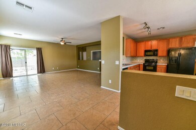 kitchen and living room topout