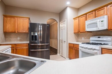 French door refrigerator included.
