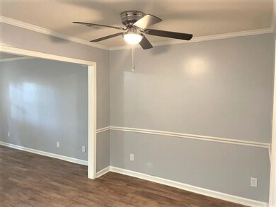 Dining room towards living room