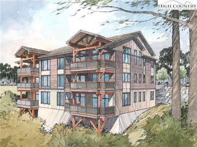 Rendering of back of building.