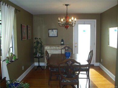 Dining Room with Door to Back Yard