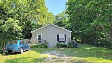 Driveway and west entry