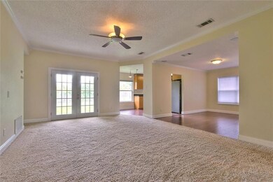 Living Room showing Formal Dining Area, Kitchen Ar