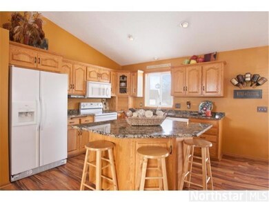 Some of the highlights in the kitchen are a vaulte