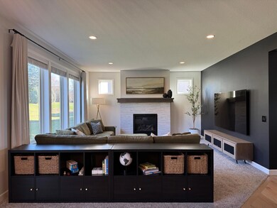 Cozy & inviting spacious living room.