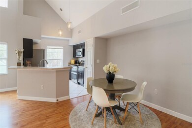 dining area and kitchen
