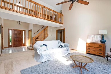 Great room looking toward entrance