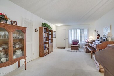 Looking towards front door