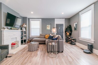 Large windows allow for natural light