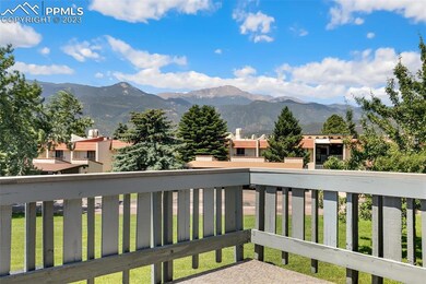 PIKE'S PEAK VIEW FROM DECK