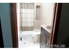 Close up of master bath