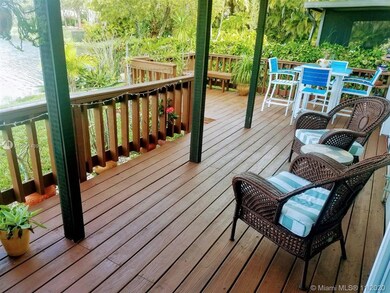 Back patio deck complete with outside installed sp
