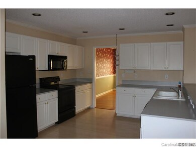 Large open kitchen with appliances