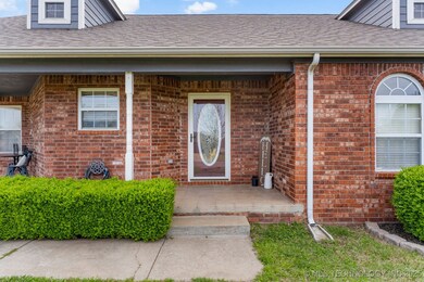 Front porch for sitting
