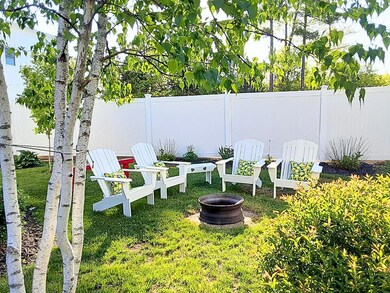 CHAIRS AROUND FIRE PIT