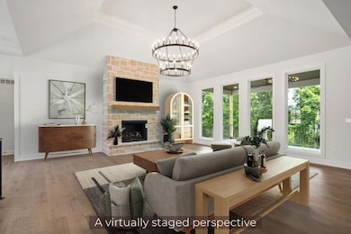 Virtually Staged Living Room