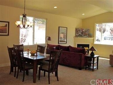 The T.V. is wired internally above the fireplace. 