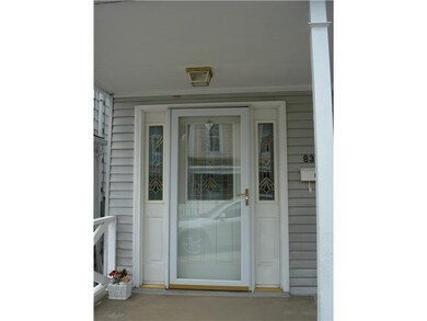Exterior Front. Beautiful front door with side lig