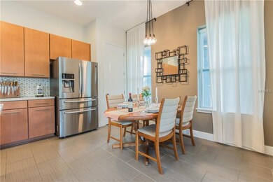 Dining area in spacious kitchen
