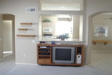Another view of living room into the kit