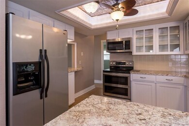 Kitchen is light & bright!