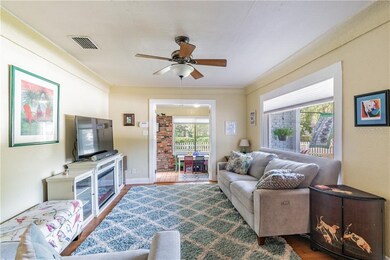Family Room with large picture window