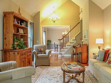 Living Room. Entry open to living areas featuring