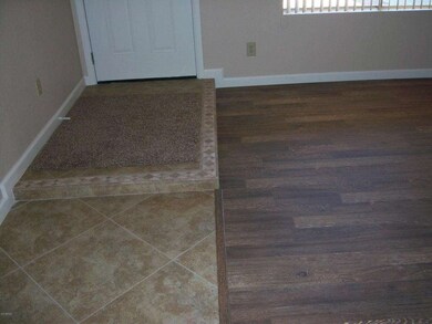 FAUX WOOD FLOOR IN LR & FR