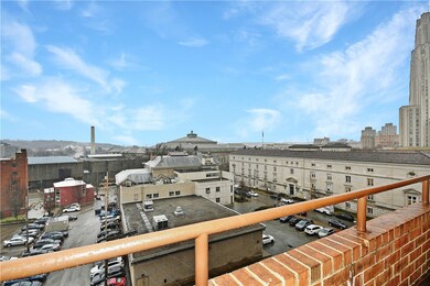 view from balcony