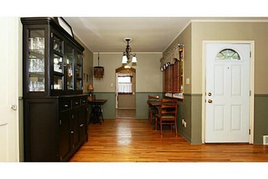 Dining Room. Dining nook between the living room a