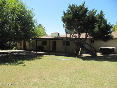 rear view of home