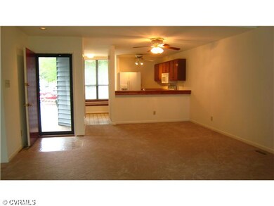 Living Room - View from Living/Dining area into Ki