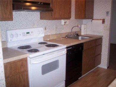 Kitchen. Galley Kitchen with lots of cabinets, new
