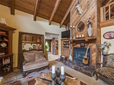 This is a closer view of the living room that show
