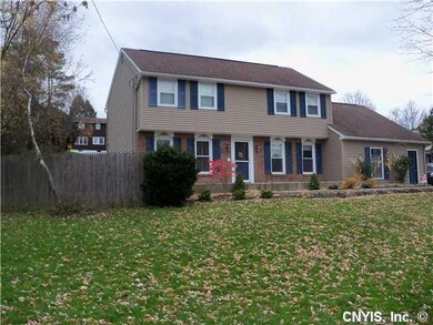 Exterior Front. Fully fenced backyard with a large