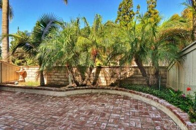Beautiful brick patio and planters in your private