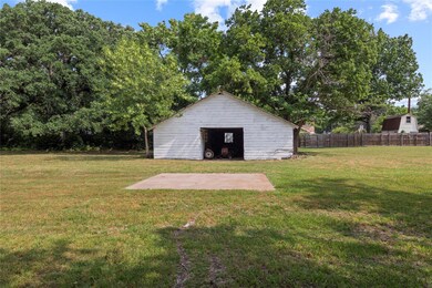 5 stall barn with tack room and loft (horses were here when there was a fence)